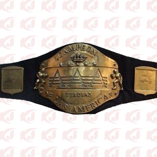 Americas Trios Championship Belt - awarded to the victors of the AAA sixman tag team in Latin America.