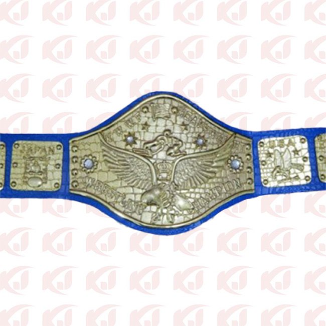 WWWF Heavyweight Title Wrestling Champion Belt owned by Bob Backlund