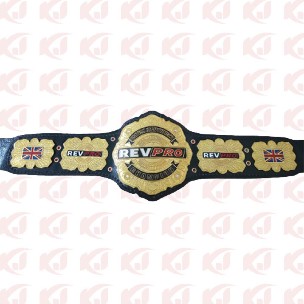 Champion Belt Revolution Professional British Heavyweight Rev Pro Wrestling