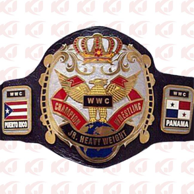 Historic Junior Heavyweight WWC Championship Belt â€” Puerto Rico, Panama