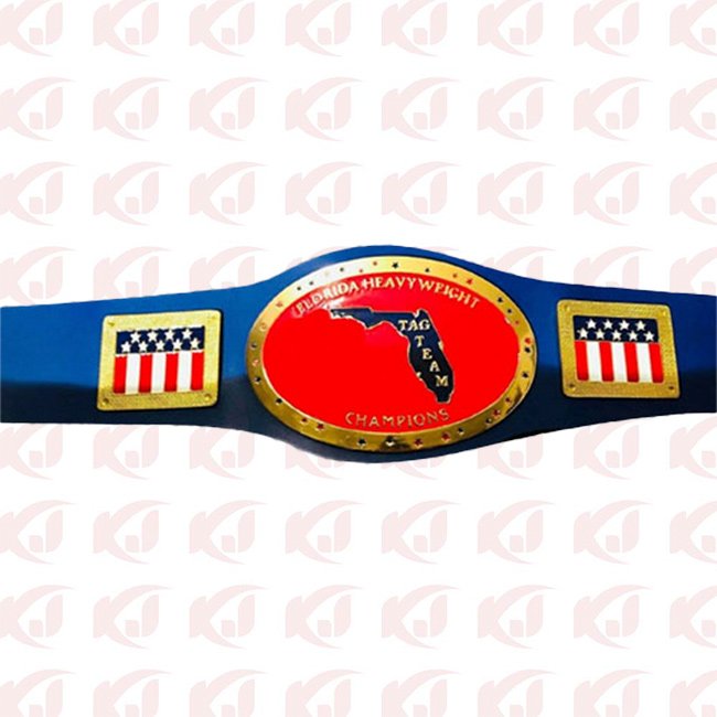 Florida Heavyweight Tag Team Championship Belt NWA Hiro Matsuda of The Medics