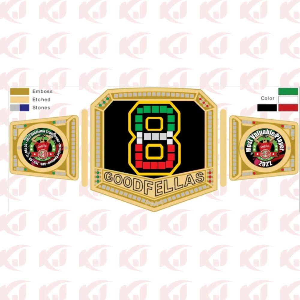 Triple Crown Champion Belt - Good Guys