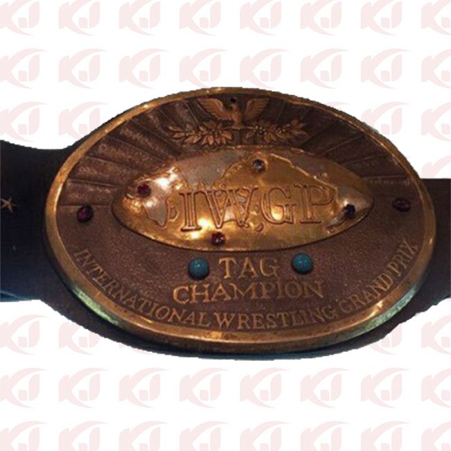 Japan Championship Tag Wrestling Champion Belt IWGP International Wrestling Grand Prix