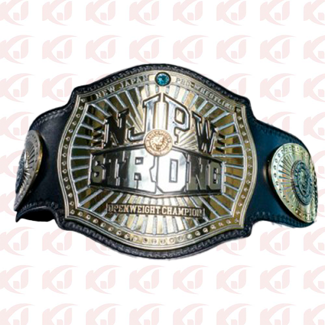 Champion Belt unveiled for NJPW Strong Openweight Championship