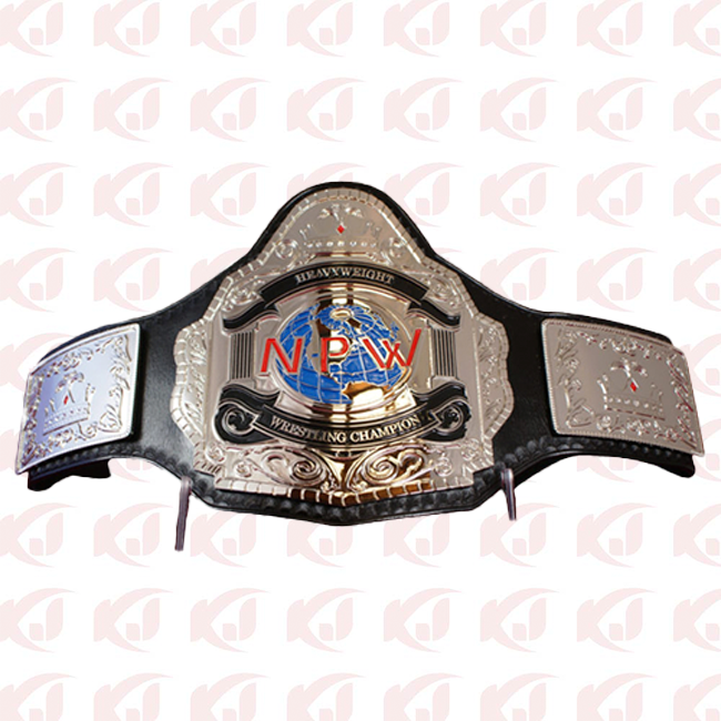 The heavyweight title belt in professional wrestling (NPW)