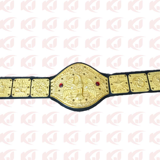 NWA Canadian Elegant Champion Belt Pacific Coast Freddie Blassie Legacy Tribute