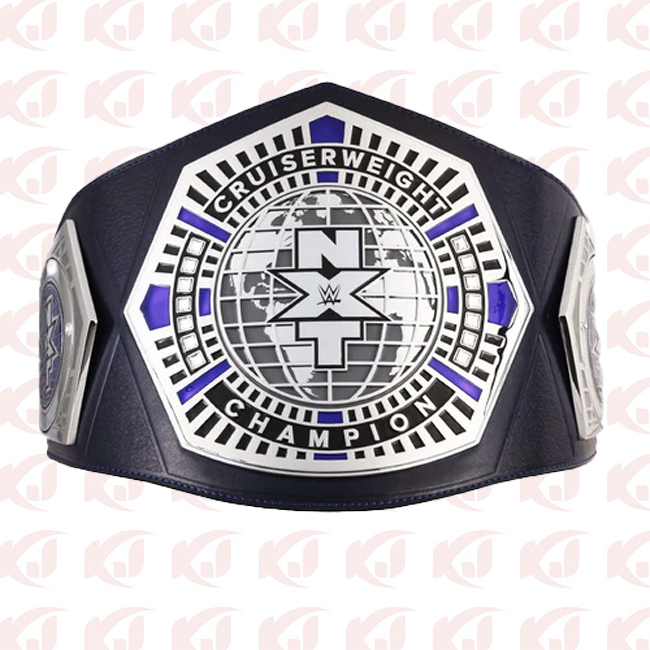 Title belt replica for the NXT Cruiserweight Wrestling Championship