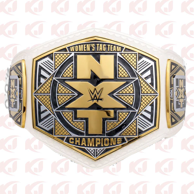 Replica title belt for the NXT Women's Tag Team Championship