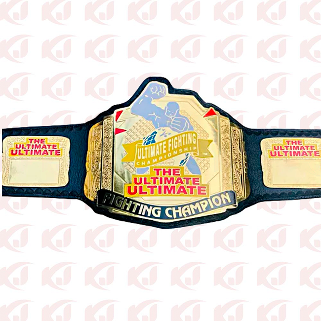 A 4mm replica of the former BMF Ultimate Fighting Championship belt