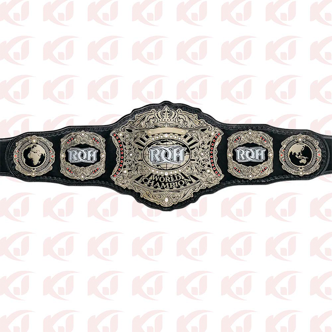 World wrestling championship belt for the Ring of Honor