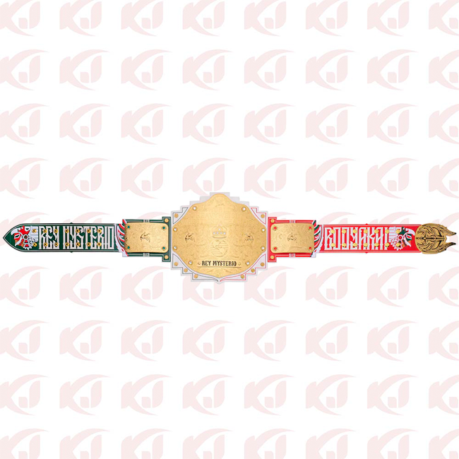 Title Belt Replica for Rey Mysterio's 20th Anniversary Signature Series Championship