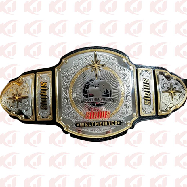 SIRIUS Championship Belt for Germany's Alpha Females Team