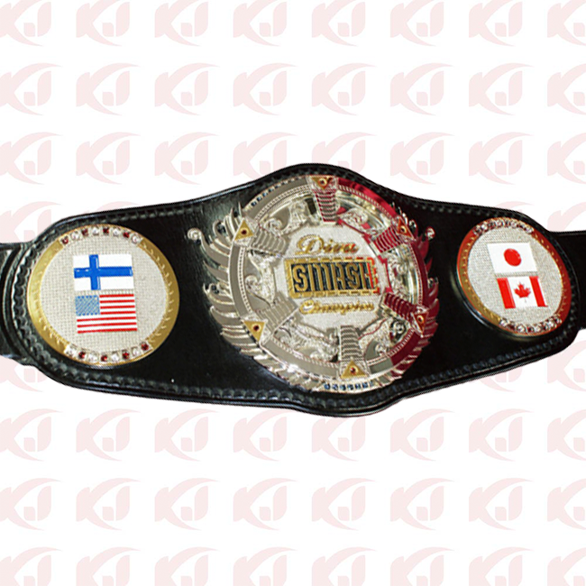 belt for the SMASH Divas Title Championship