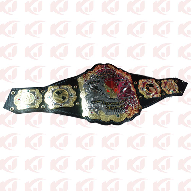 The belt of the undisputed heavyweight wrestling champion