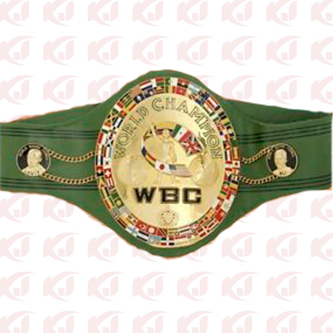 Joe Louis Boxing Council and Muhammad Ali WBC World Boxing Champion Belt