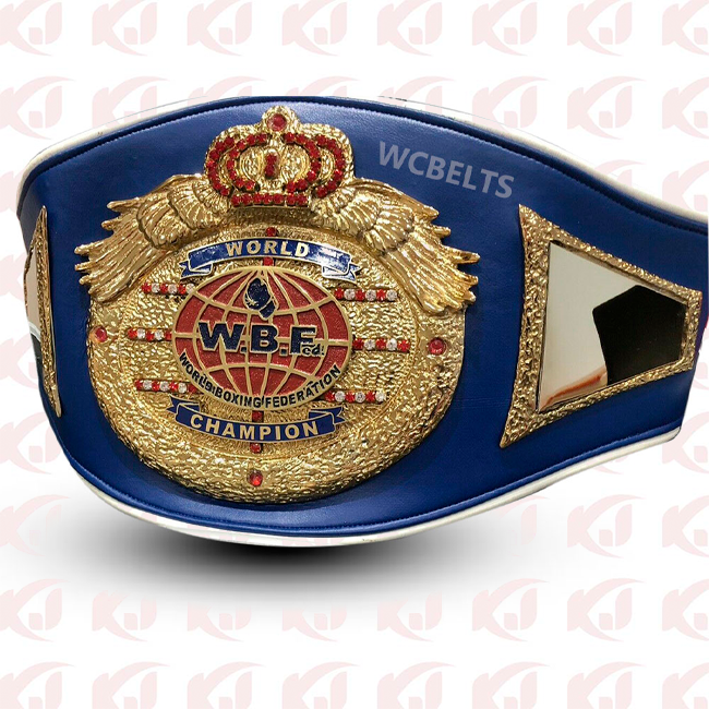 WBF Title Belt for Boxing Championship