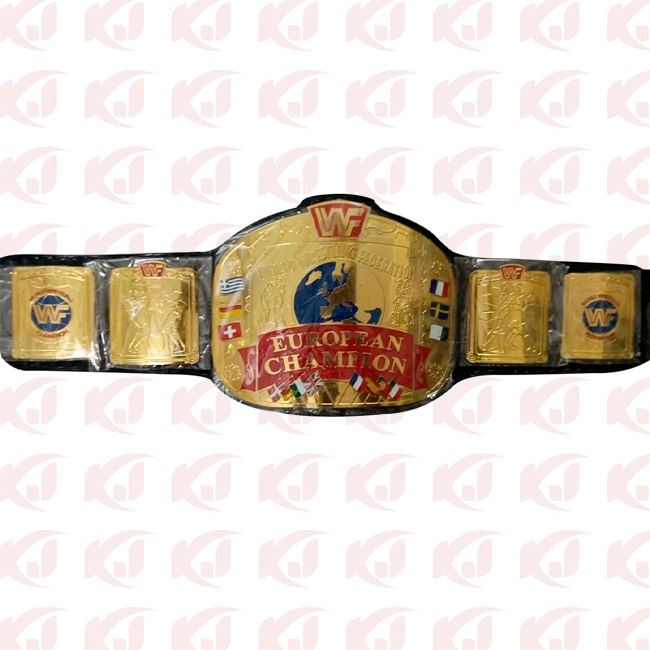 WORLD Wrestling Federation European Heavyweight Championship Belt Replacement
