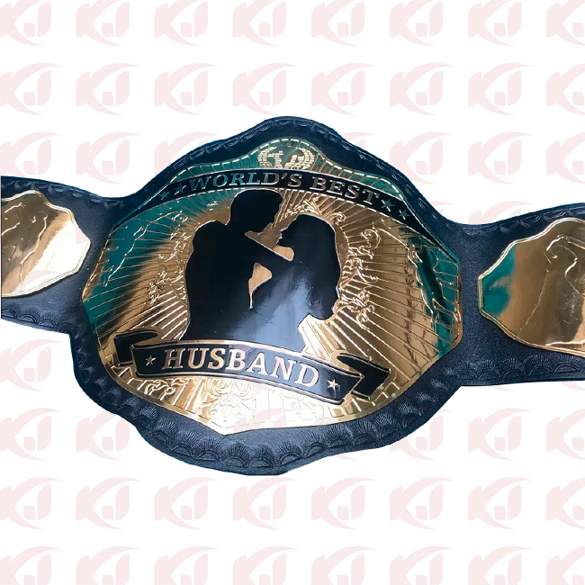 Wife, Husband, and Championship Belt Wrestling