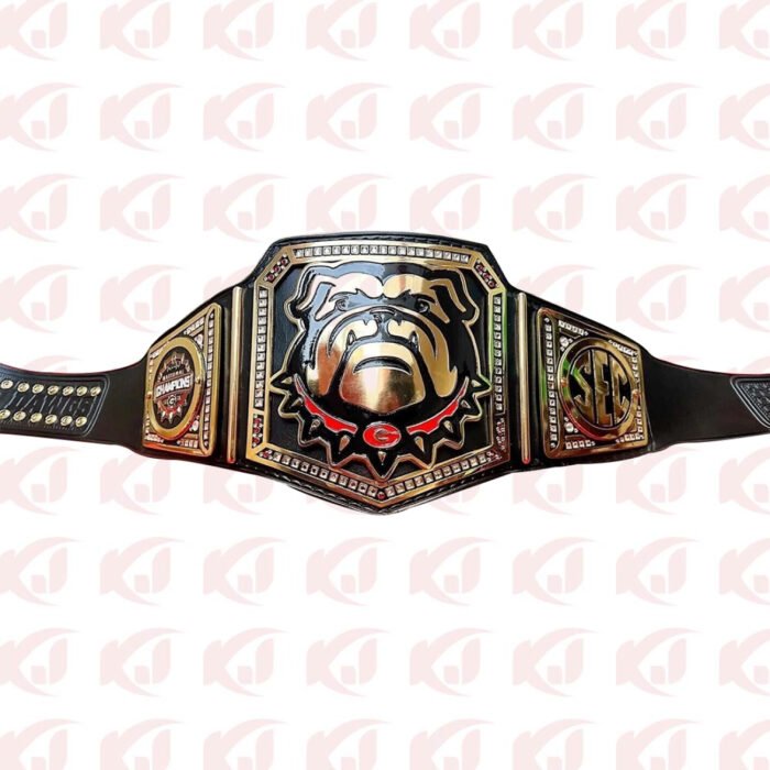 Title Belt Replica 4 for the Georgia Bulldogs National Customised Championship