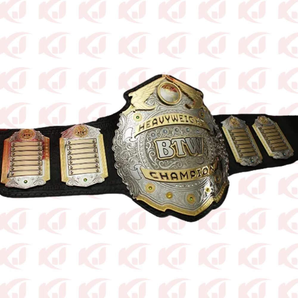 FY: Roy Shire, Michigan, Detroit, Big Time Wrestling Heavyweight Championship Belt